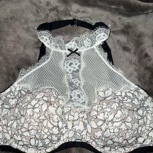 Black and white VS bra